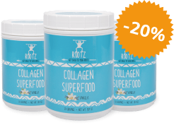 Rootz Collagen Superfood - 3 Containers